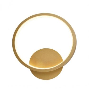 Imagem de Arandela Dcb03088 14W 3000K Fluxo Luminoso 1400LM Autovolt Dourado Casa Chafariz