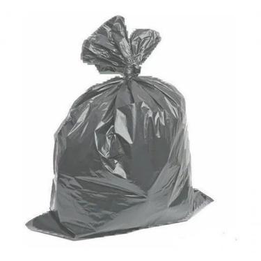 Imagem de Saco de Lixo 60 Litros 100 Unidades Reforçado para Descarte Doméstico e Comercial Cinza...