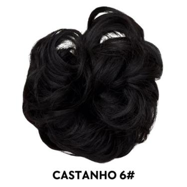 Imagem de Aplique de Coque Grego Xuxinha Poupa Rabo Volume Orgânico - LIONSWIG, 