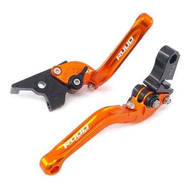 Imagem de Manete Dobravel Transalp 700 11 12 13 14 - Stark Race, Laranja