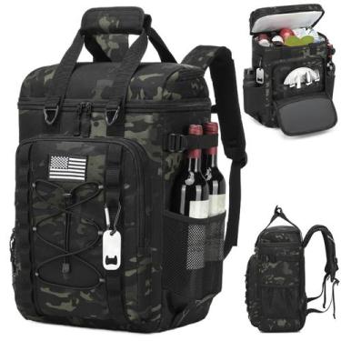 Imagem de Mochila térmica BISKLNDN 45L tática à prova de vazamentos Camo