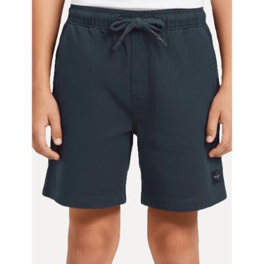Imagem de Bermuda Calvin Klein Infantil Color Curta Paper Azul Marinho-Masculino