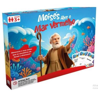 Imagem de Jogo moises abre o mar vermelho - pais e filhos