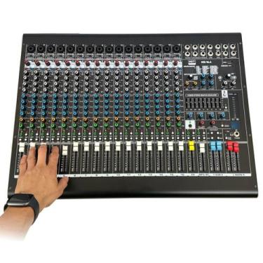 Imagem de Mesa De Som 16 Canais Bluetooth Interface De Áudio Usb Mxt Mx-16.4 Par