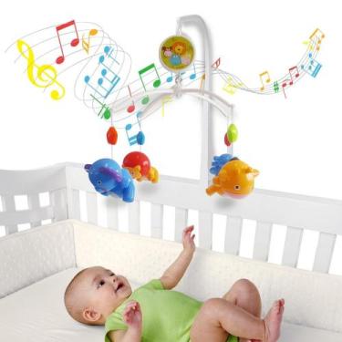 Imagem de Móbile Giratório Musical De Bebê Para Berço - Safari - Kitstar