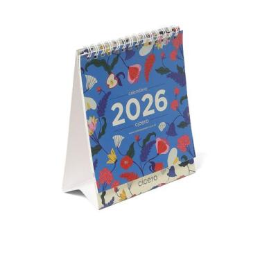 Imagem de Calendario de Mesa 13x15 Cicero 2026 Doce Florada - Cícero