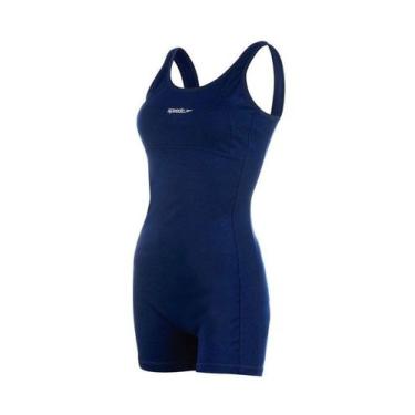 Imagem de Speedo 177953 maio macaquinho basic, Azul marinho, M