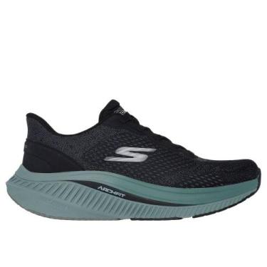 Imagem de Tênis Skechers Go Walk Max Cushioning Hyper, Pto, Vrd, 40