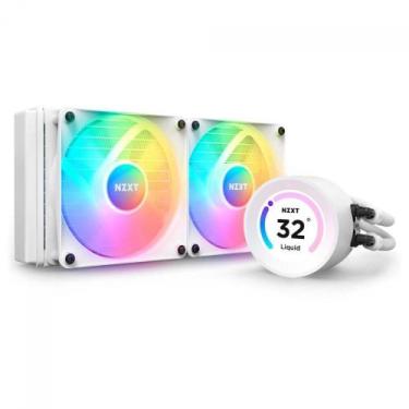 Imagem de Water Cooler Nzxt Kraken Elite 240 Rgb 240Mm Intel-Amd Aio Lcd Display