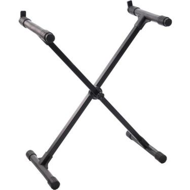 Imagem de Suporte para Teclado X30 Ergonômico com Regulagem de Altura e Estrutura Estável Preto Ibox