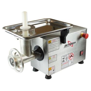 Imagem de Picador Moedor Carne Inox Boca 10 Ps-10 0,5CV 200kg-h 60Hz 220V Profissional Skymsen