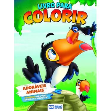 Imagem de Livro - Colorir Animais da Floresta - Adoráveis Animais - Autor: Eduar