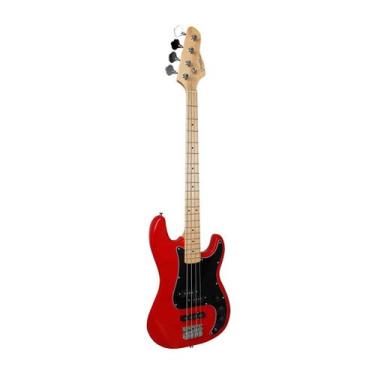 Imagem de Contrabaixo Elétrico Precision Giannini GP-102 4 Cordas Maple Cor:Red/