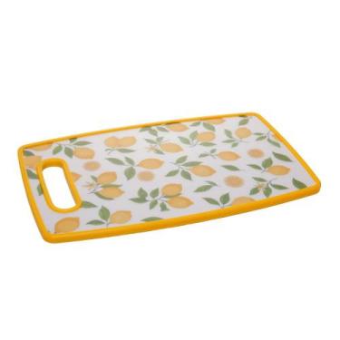 Imagem de Tábua para Corte com Estampa Limão 37cm x 23cm x 1cm - Lyor