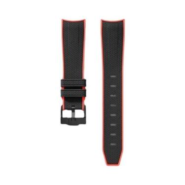 Imagem de Pulseira De Silicone Curvada De 20mm Para Omega X Swatch MoonSwatch Pl