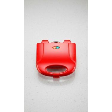 Imagem de Sanduicheira E Grill Antiaderente 750W Vermelha - Congratulations Stor
