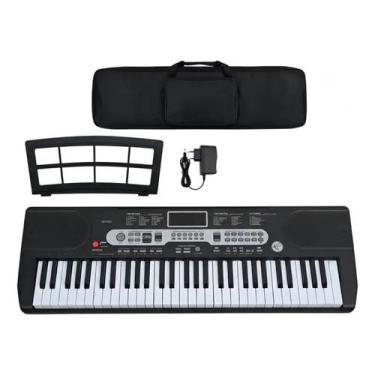 Imagem de Piano Elétrico De 61 Teclas Vedo Sensível À Velocidade Com Bolsa