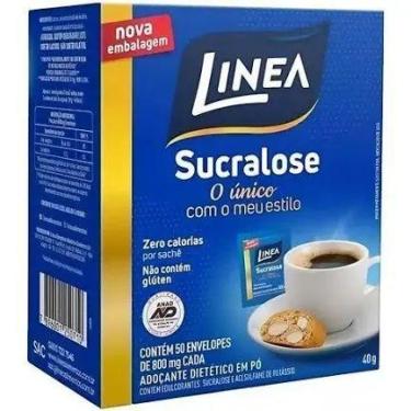Imagem de Adoçante Em Sachê Sucralose Zero Açúcar Linea 25 g