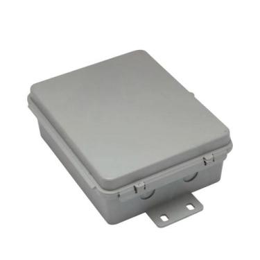 Imagem de Caixa Hermética Mini - Cinza - para instalação de Switch, Hubs, Placas
