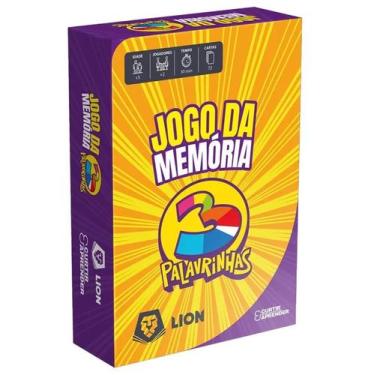 Imagem de Jogo Da Memória  3 Palavrinhas - Lion Editora