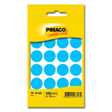Imagem de Etiqueta Redonda TP-19, Pimaco, Azul