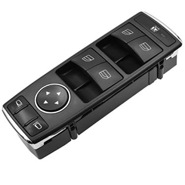 Imagem de Interruptor mestre de janela para elevação da porta dianteira esquerda, adequado para Mercedes-Benz C250 C300 C350 C63 E350 E550 E250 GLK E63 A2049055302 (A2049055302)