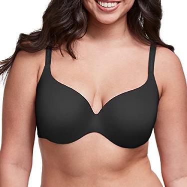 Imagem de Maidenform Sutiã Dreamwire feminino com aro suave nas costas, Preto, 34C
