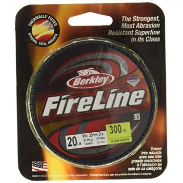 Imagem de Linha de pesca Berkley FireLine Superline, Flame Green, 14/6 Pound Test-300 Yard