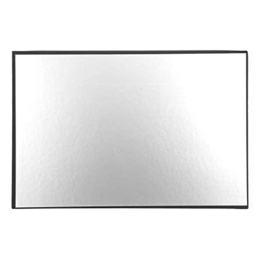 Imagem de Refletor de luz em ão, tamanho A3 durável 3 em 1 fotografia ão engrossar flexível para fotos de produtos e alimentos(Prateado, branco e preto)