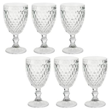 Imagem de Jogo de Taças para Água Verre Incolor 6 Peças Mimo Style