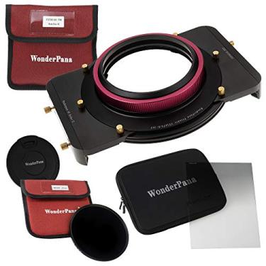 Imagem de Kit WonderPana FreeArc Essential ND 0.6SE - Suporte de filtro de núcleo, tampa de lente, 66 suportes, filtros 0,6 Soft Edge Grad ND e 145mm ND16 Compatível com lentes Rokinon/Samyang AF 14mm f/2.8 RF & FE