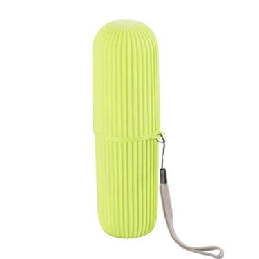 Imagem de Porta Escova de Dente Multiuso Plasutil (Amarelo Lima)