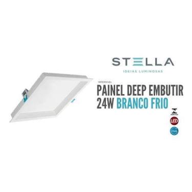Imagem de Painel Led Embutir Stella 24W Deep Recuado 5700K Sth8904/57