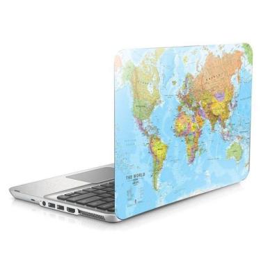 Imagem de Skin Adesivo Protetor Para Notebook 15" Atlas Mapa Mundi D11 - Skin Za