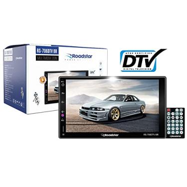 Imagem de Multimídia MP5 2 din 7 pol Espelhamento Android e iOS Bluetooth/Radio/USB/Micro SD Tela Full Touch Roadstar - RS706DTVBR