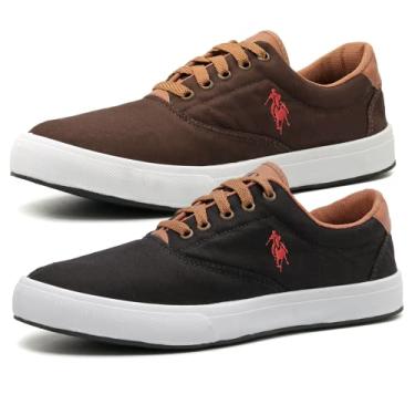 Imagem de Kit 2 tênis masculino Polo Street casual sapatenis confortavel