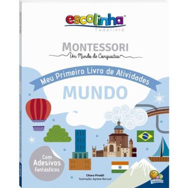 Imagem de Montessori Meu P Livro Atividades... Mundo (Escolinha)