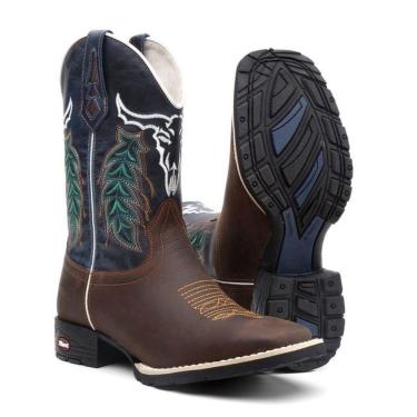 Imagem de Bota Texana Masculina Cachim Verde