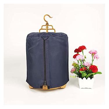 Imagem de KIZQYN Gaiolas de pássaros pequena gaiola de plástico pequena gaiola tentilhão pássaro pérola gaiola de pássaro canário pendurado gaiola de pássaro ornamental para pequeno papagaio amor pássaro gaiola de voo (cor: b)