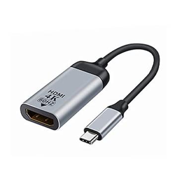 Imagem de xiwai Cabo USB-C tipo C para HDMI HDTV adaptador 4K 60hz 1080p para tablet, celular e laptop