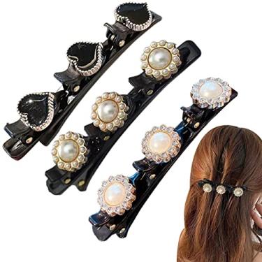 Imagem de cabelo camada dupla, delicado e durável 2022 novo cabelo trançado | cabelo camada dupla fácil usar para meninas e mulheres KOT-au