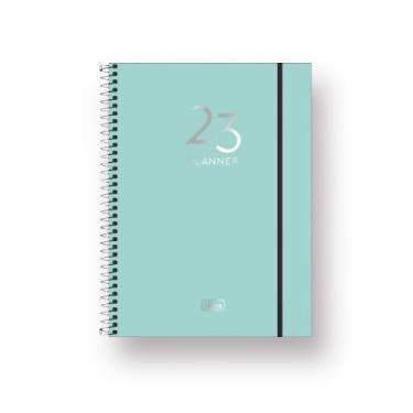 Imagem de Agenda Planner Espiral Diaria 2023 Neon Tilibra