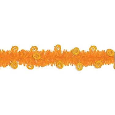 Imagem de "Happy Thanksgiving" Brown Glitter Paper Letter Fringe Banner | Party Decoration
