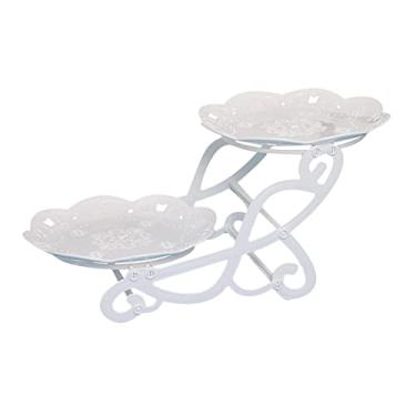 Imagem de Suporte de bolo, enfeites de bandeja de servir Prato de servir para casa Suporte de cupcake para casa Suporte de exibição para pastelaria, Borboleta Redonda