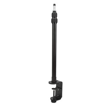Imagem de Suporte de Montagem de Mesa para Câmera, Suportes de Braçadeira C para Montagem Em Mesa Com Parafusos de 1/4 pol., Suporte Telescópico Fixo de Mesa para Câmera DSLR, Luz, Monitor de Vídeo, Microfone (2)