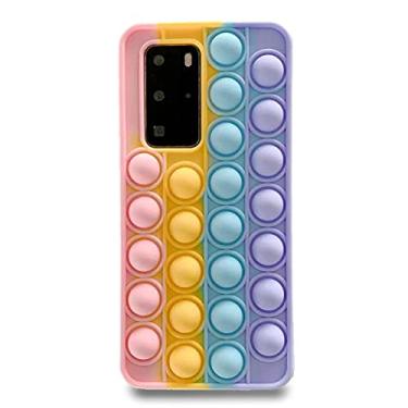 Imagem de Capa para celular Galaxy S20 Ultra 5G Pop it brinquedos fidget para Samsung S9 S10 S20 Note 9 10 20 Plus ultra impermeável