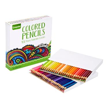 Imagem de Crayola 100 Colored Pencils, Amazon Exclusive, Adult Coloring, Gift