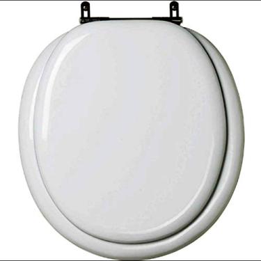 Imagem de ASSENTO ALMOFADADO DECA DE VILLE CINZA CLARO MDF REVESTIDO COM ESPUMA