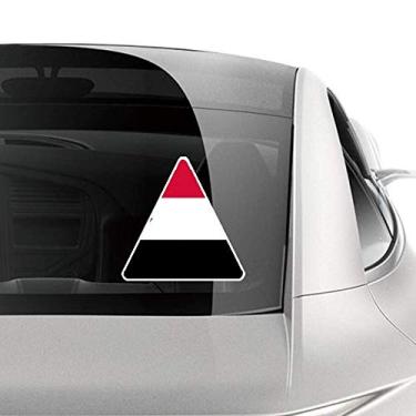 Imagem de DIYthinker Adesivo de carro com bandeira nacional da África do Sudão, decalque de bagagem de motocicleta