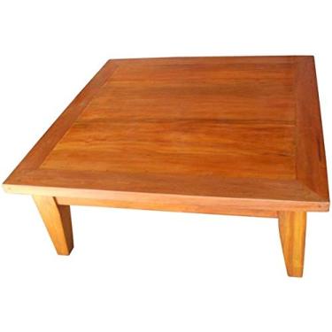 Imagem de Mesa de Centro Rústica Sally em Madeira Demolição - Cód 890